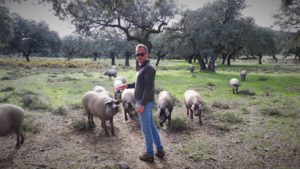 Jan Hendrik bezocht een boerenfamilie in Zuid-Spanje