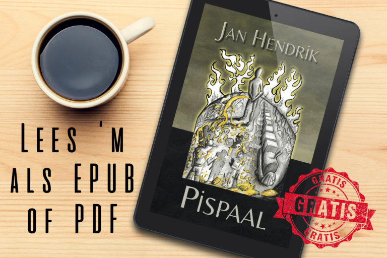 Pispaal een debuutroman van auteur Jan Hendrik, is gratis te lezen op de E-reader als Epub of als PDF