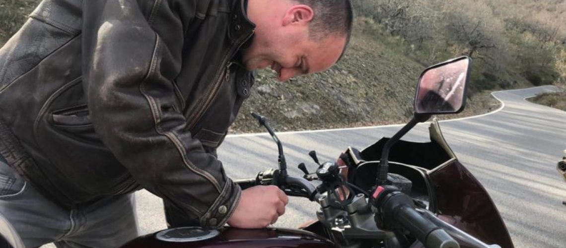 Jan Hendrik miste de bocht op zijn motor in Zuid-Spanje.
